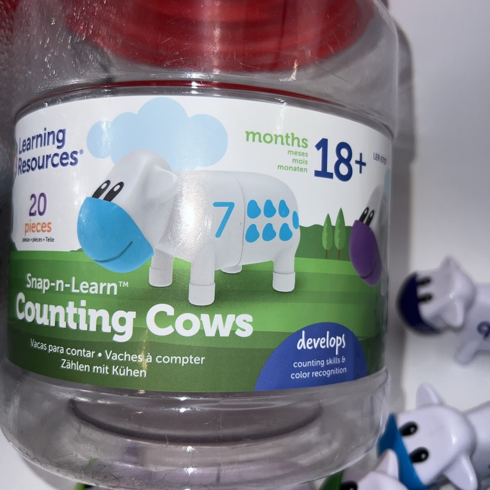 Learning Resources Learning Essentials Snap-n-Learn Counting Cows - Picture 5 of 9